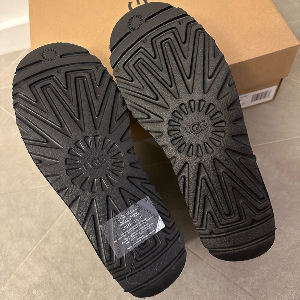UGG Ultra Mini Boots Black 8 NIB - Picture 3 of 7